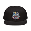 Sky vs Storm Embroidered Snapback Hat - Premium Woven Cap
