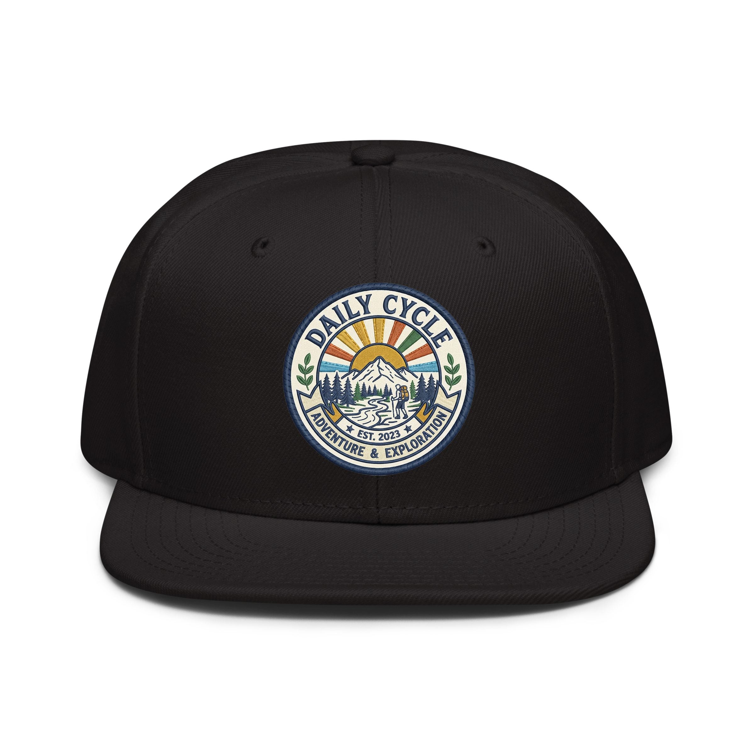tiempo de hoy Embroidered Snapback Hat