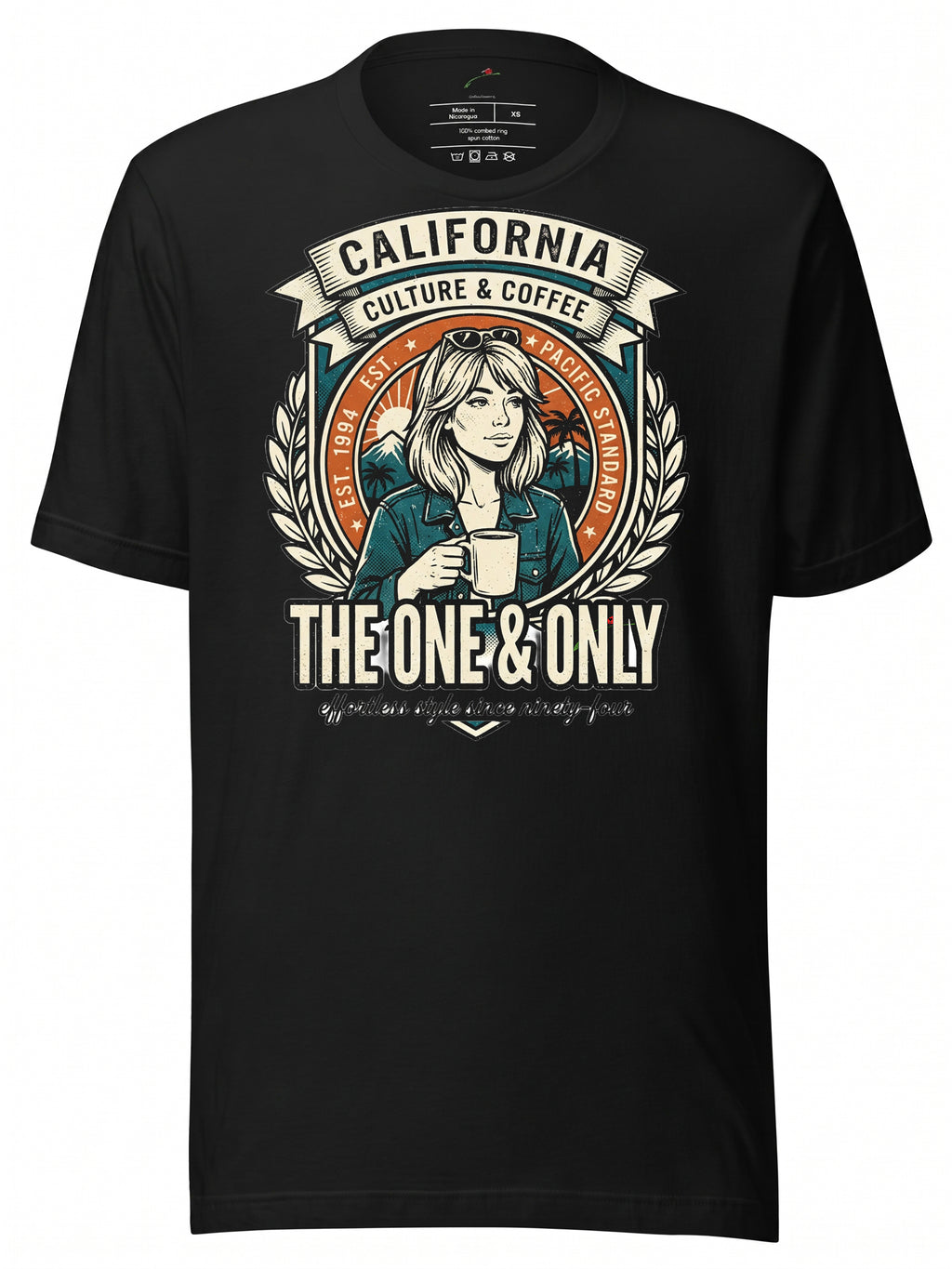 The Jennifer Aniston Graphic Tee – Vintage Wash Comfort fit