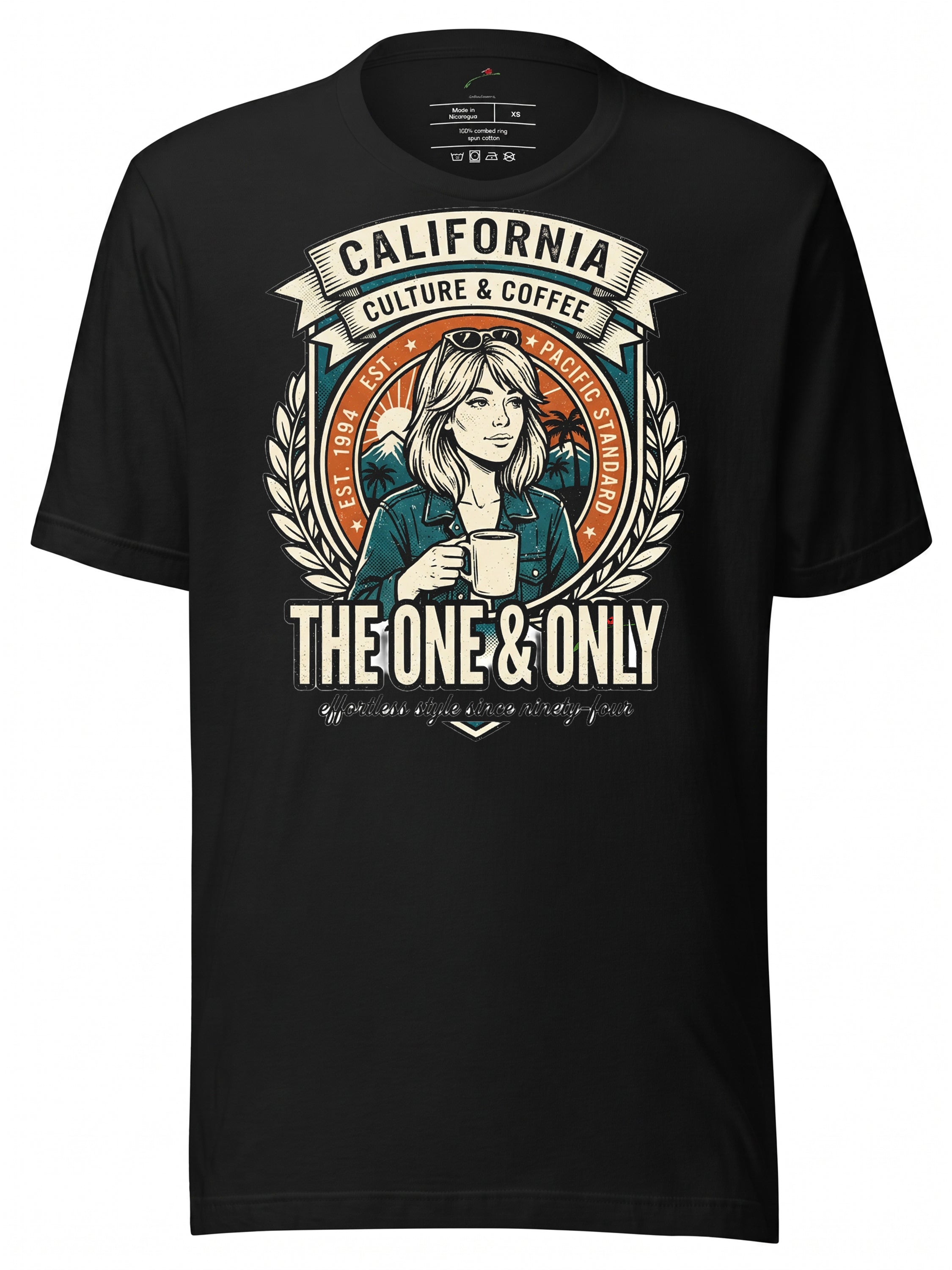 The Jennifer Aniston Graphic Tee – Vintage Wash Comfort fit