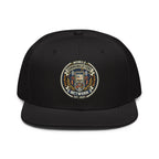 Tech Culture Graphic Embroidered Snapback Cap