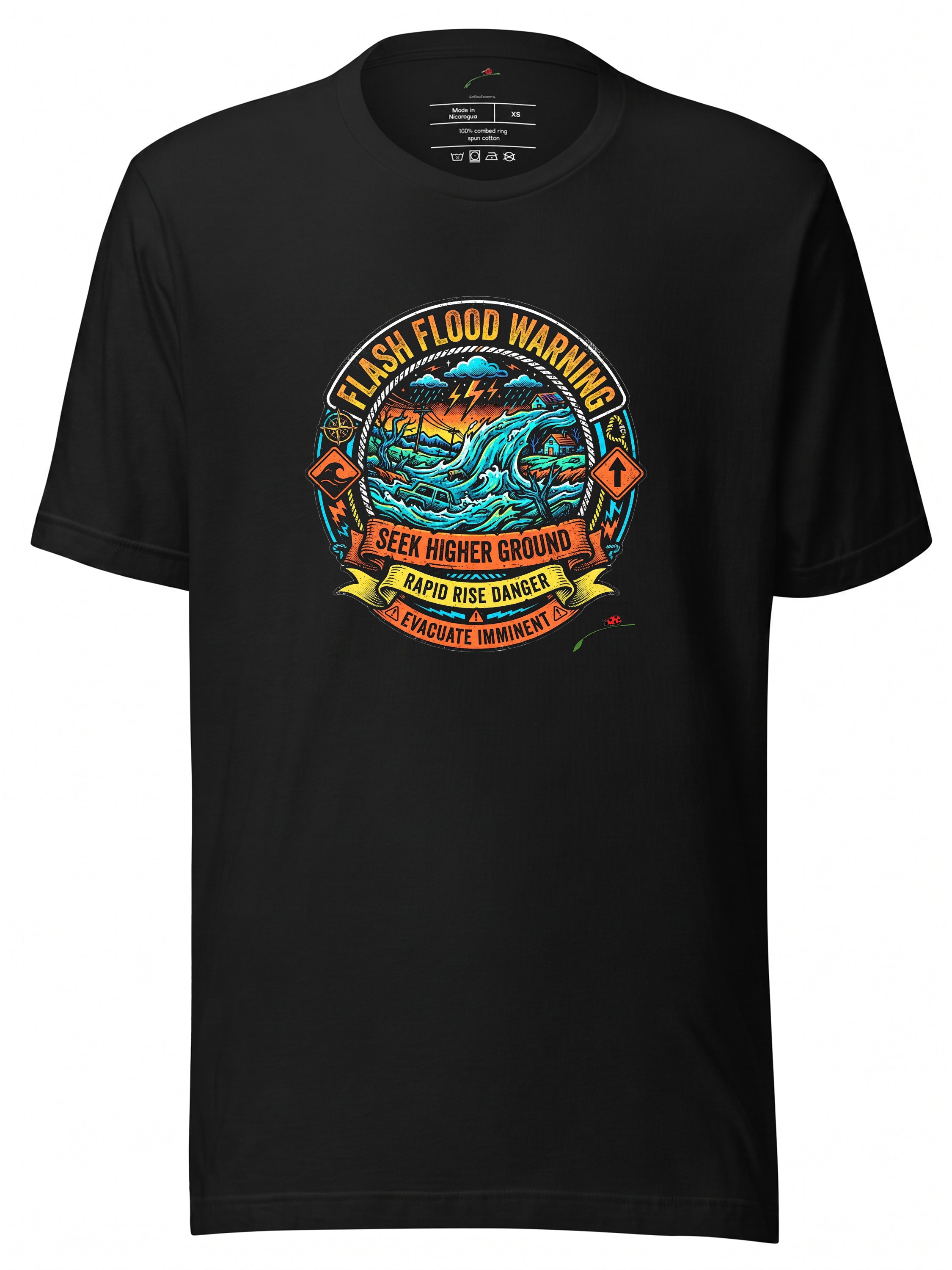 Flash Flood Warning Graphic T-Shirt
