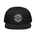 Plummer Embroidered Snapback Hat - Premium Classic Flat Brim Cap