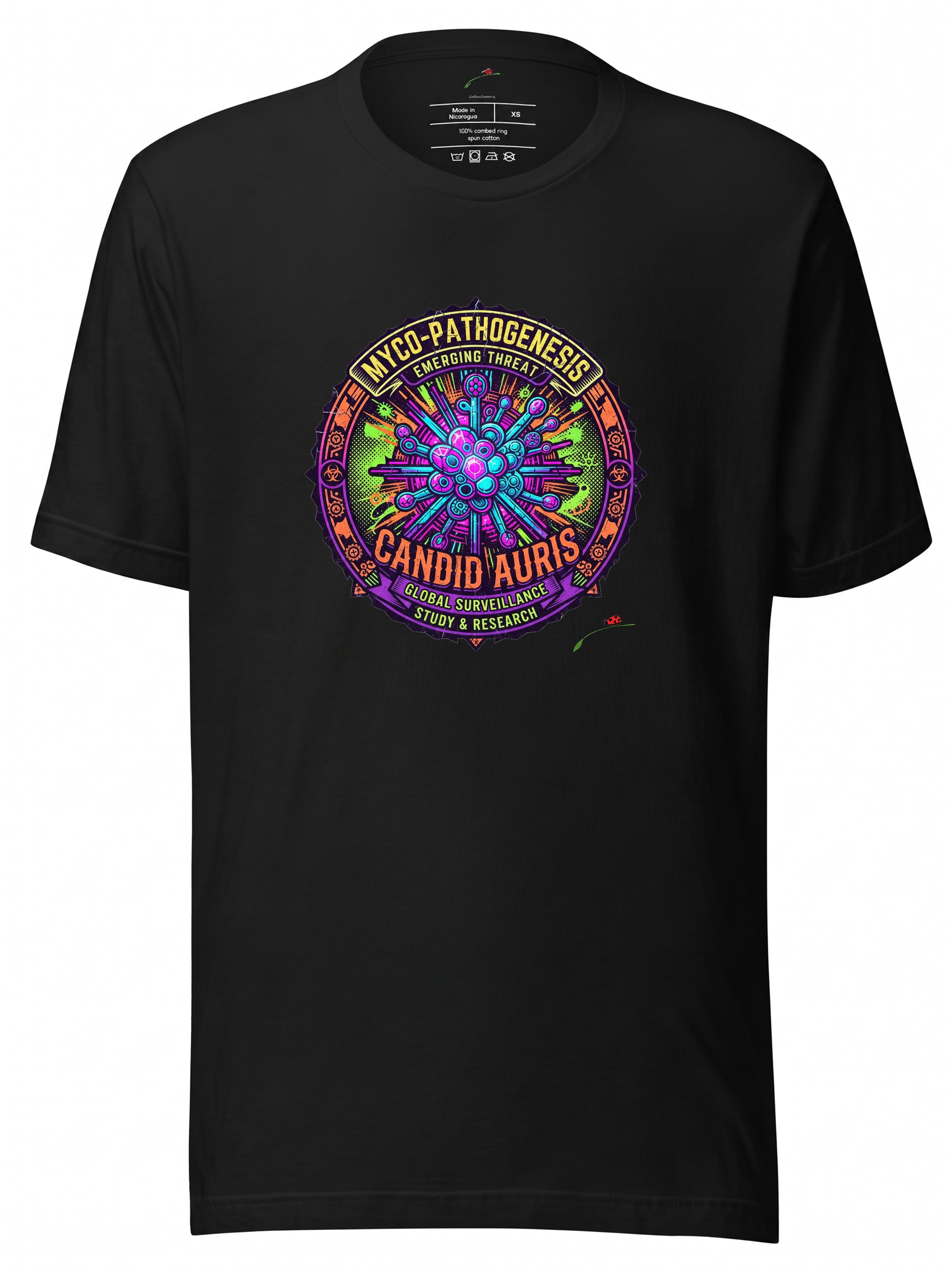 Candida Auris Graphic Tee | Fungal Awareness Cotton Shirt