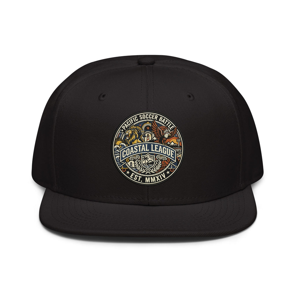 San Diego vs LAFC Embroidered Snapback Hat - Southern California Rivalry Cap