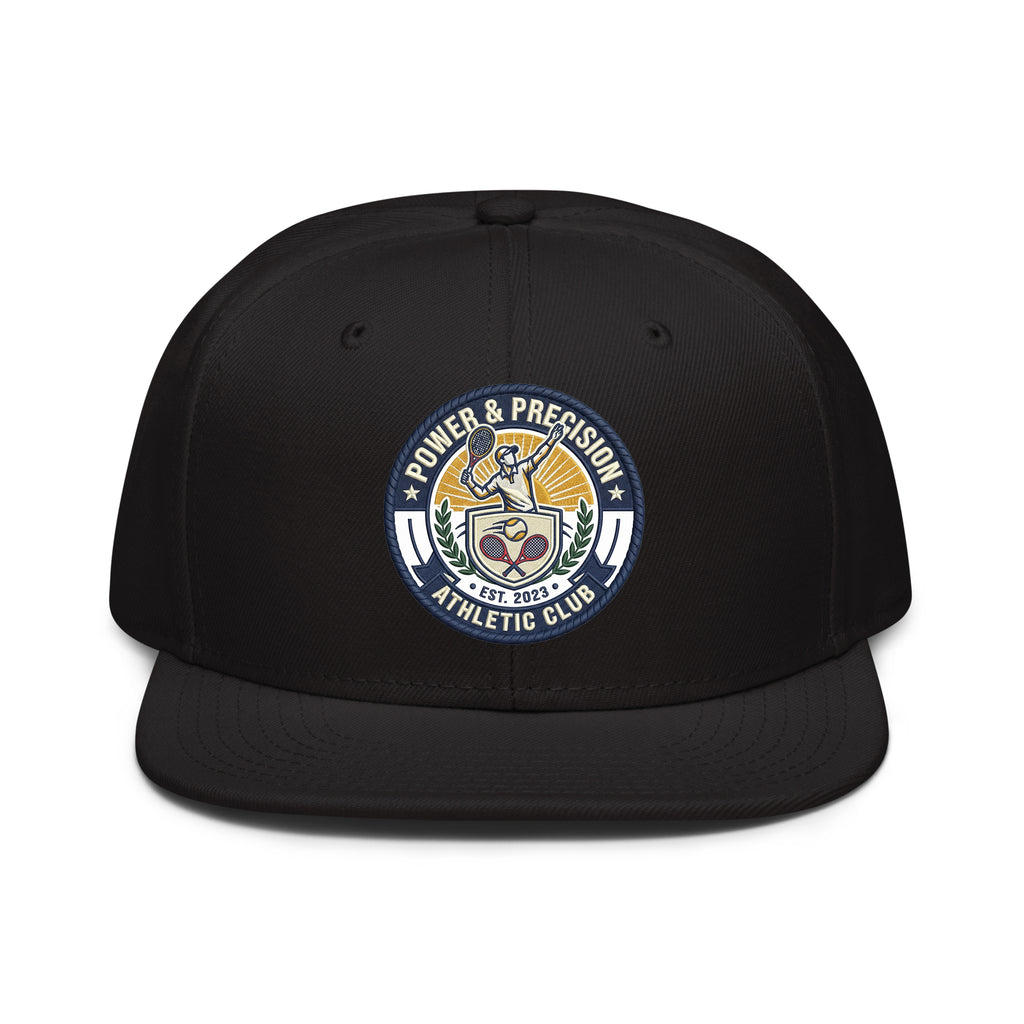 Ben Shelton Signature Style Embroidered Snapback Hat - Court-Ready Tennis Cap