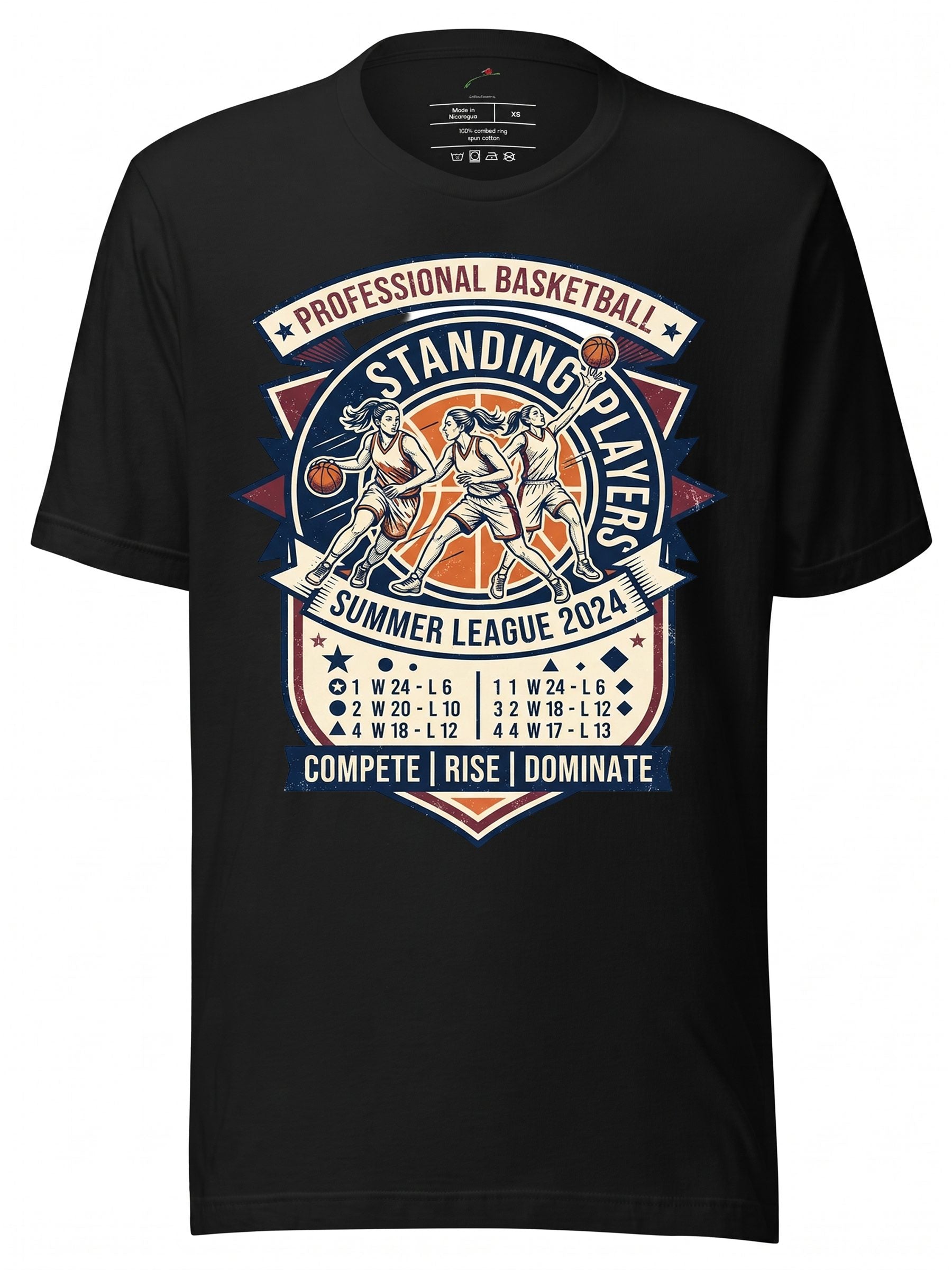WNBA Standings Graphic T-Shirt