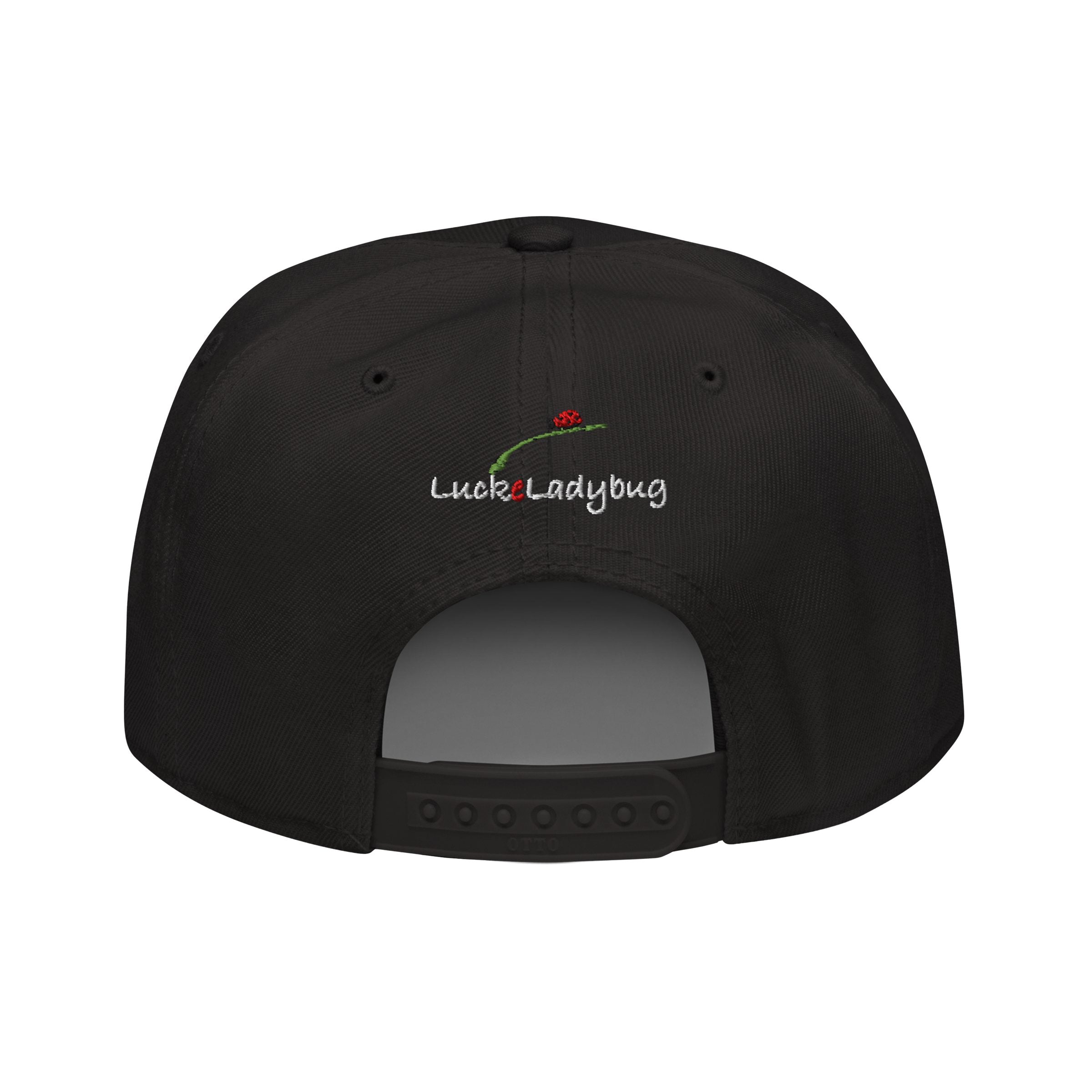 Panama Canal Map Embroidered Snapback Hat