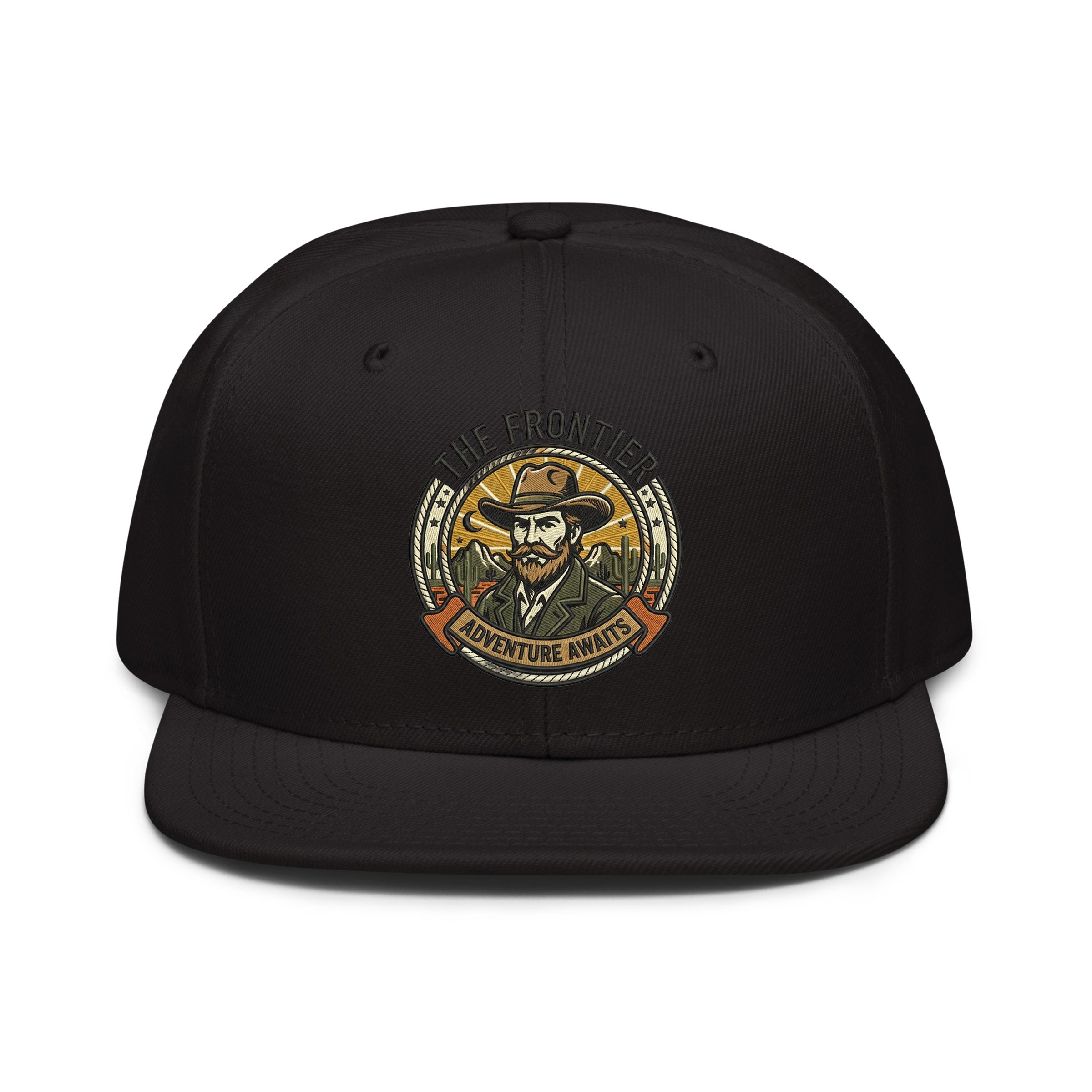 Pedro Pascal Floral Embroidery Snapback Cap