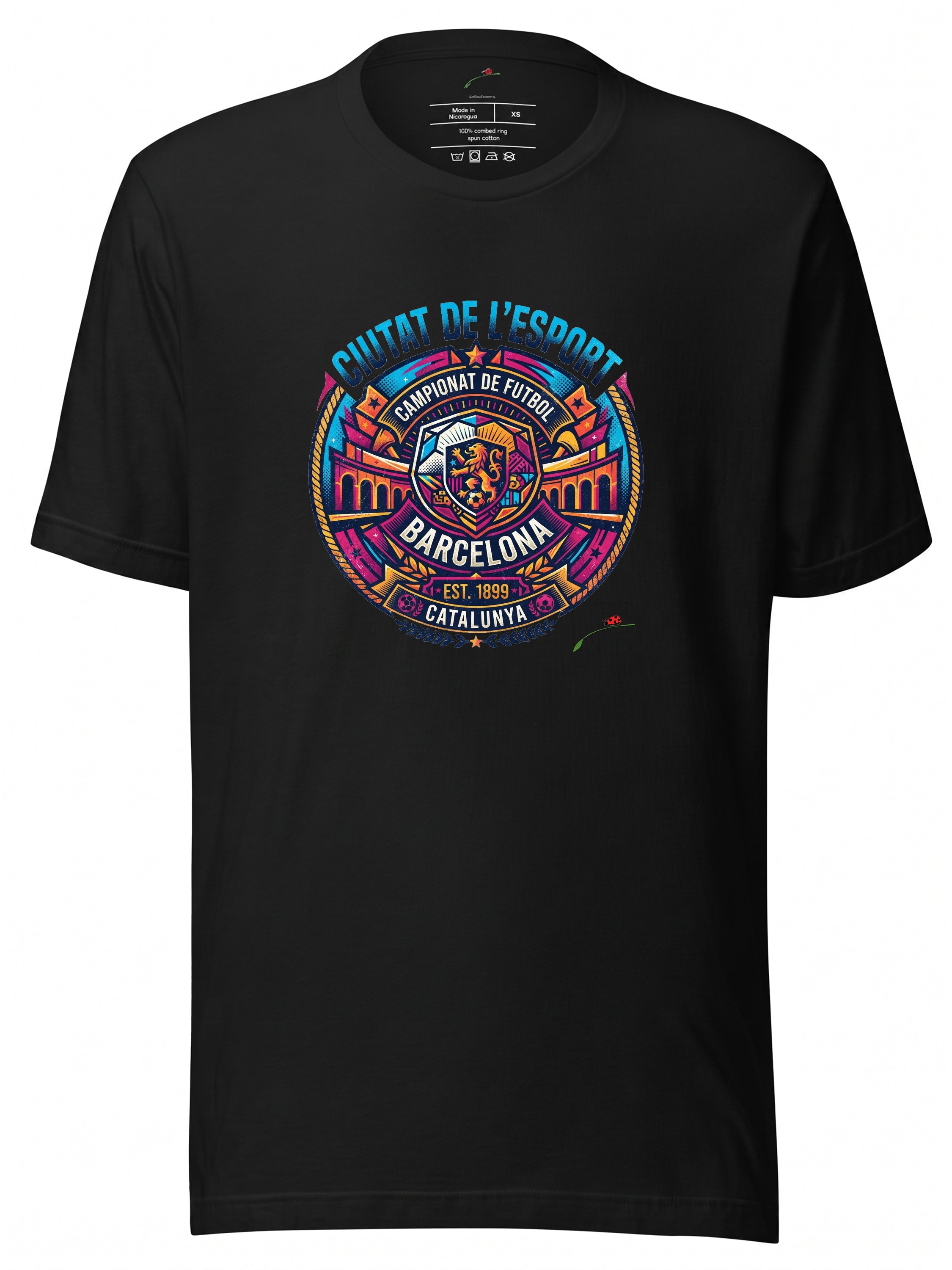 FC Barcelona Fans Graphic Tee | Iconic Football Style Cotton Shirt