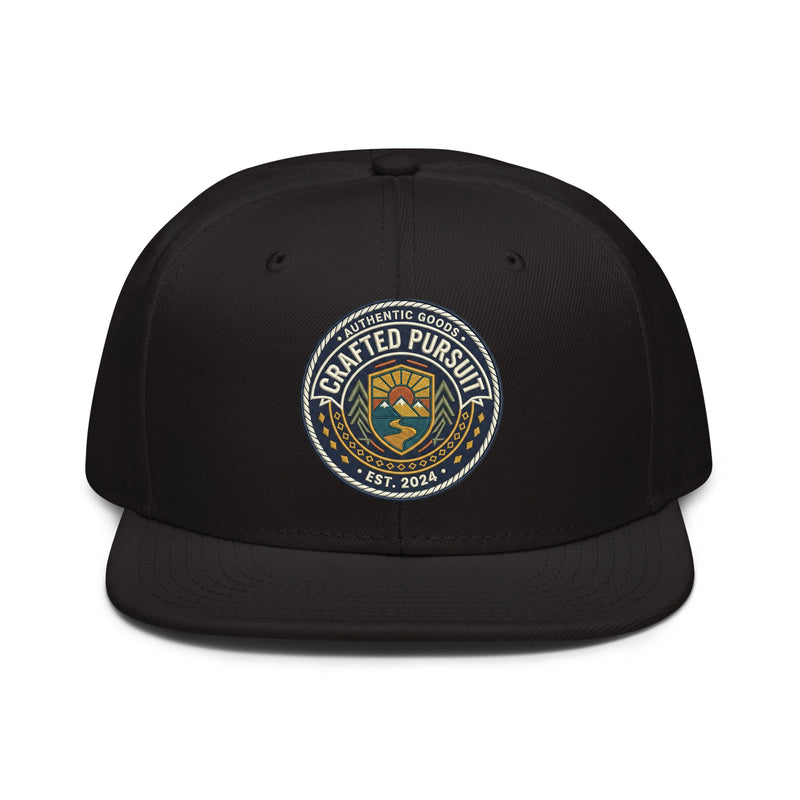 Manav Suthar Embroidered Snapback Hat - Premium Custom Streetwear