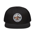 Earthquake Motion Embroidered Snapback Hat - Bold Urban Streetwear Cap