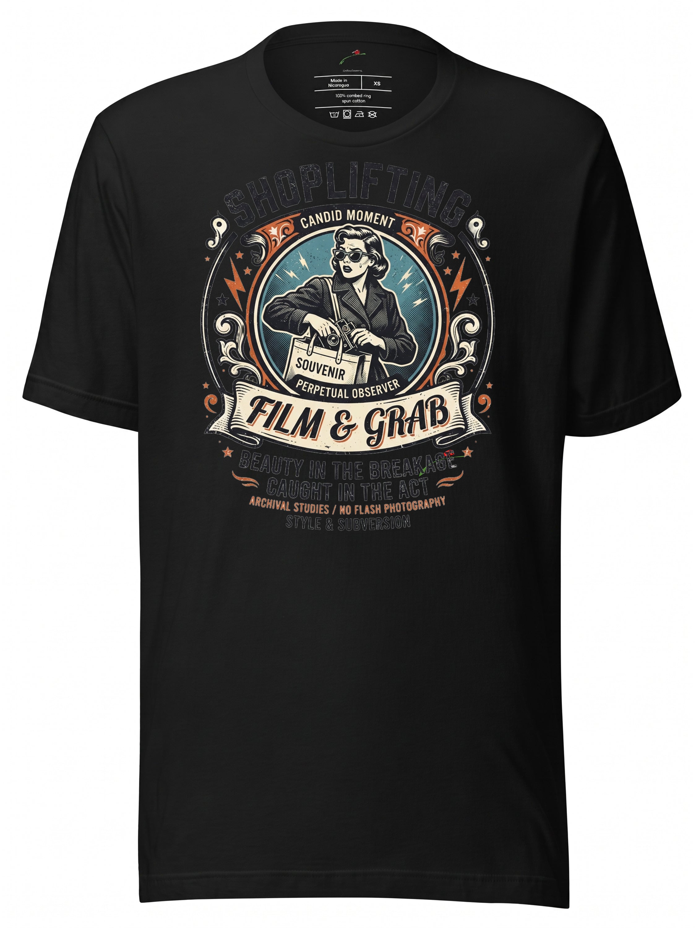 Winona Flock Camera Theft Graphic Tee