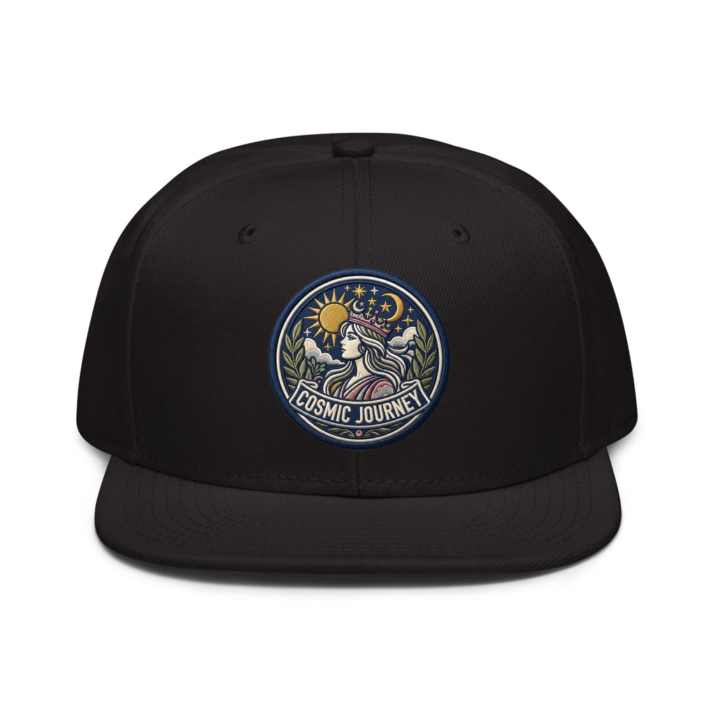 bella mir Embroidered Snapback Hat - Premium Structured Streetwear Cap