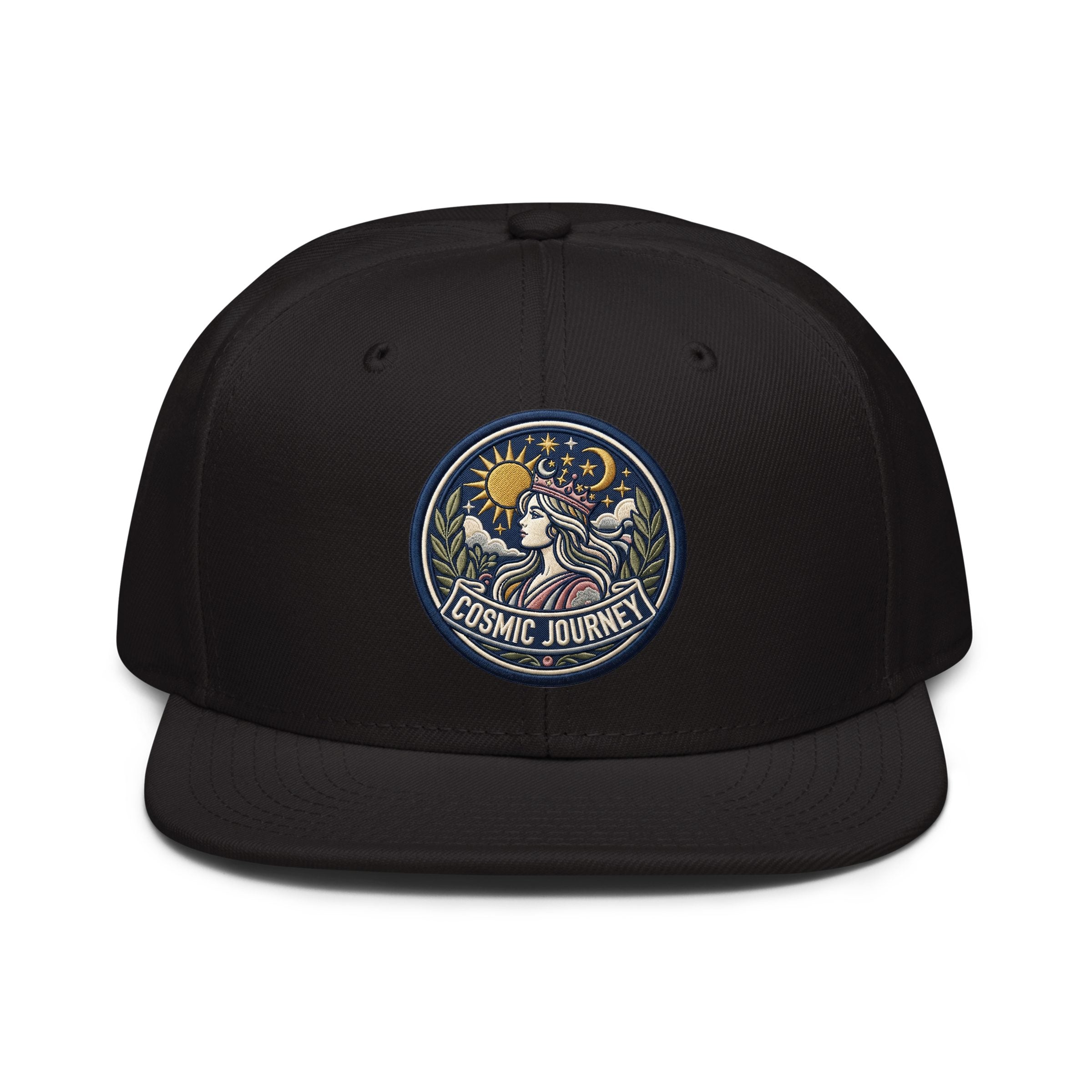 bella mir Embroidered Snapback Hat - Premium Structured Streetwear Cap