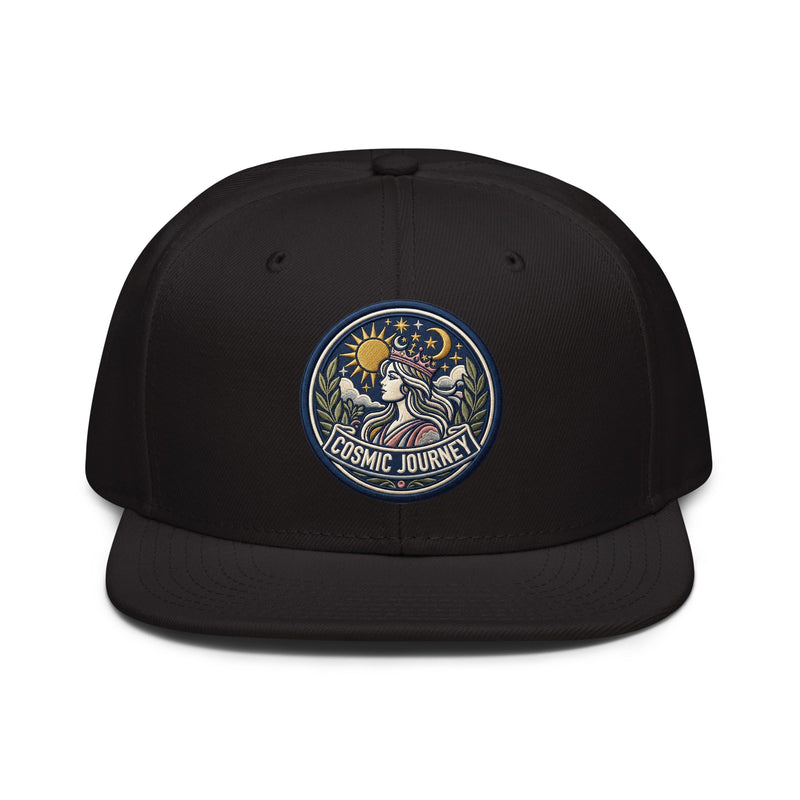 bella mir Embroidered Snapback Hat - Premium Structured Streetwear Cap