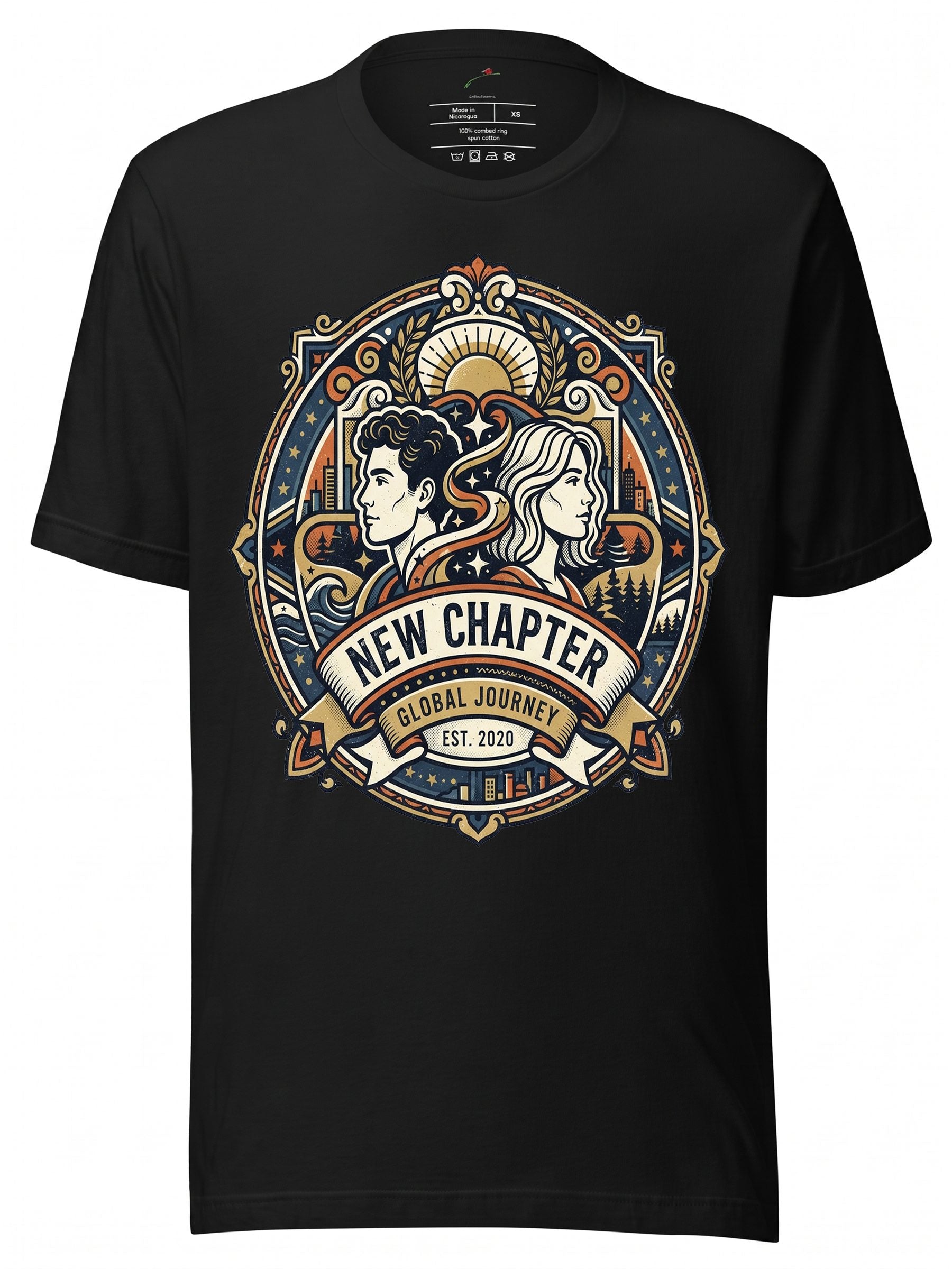 Royal Headlines Graphic T-Shirt | Trending News Crewneck Tee