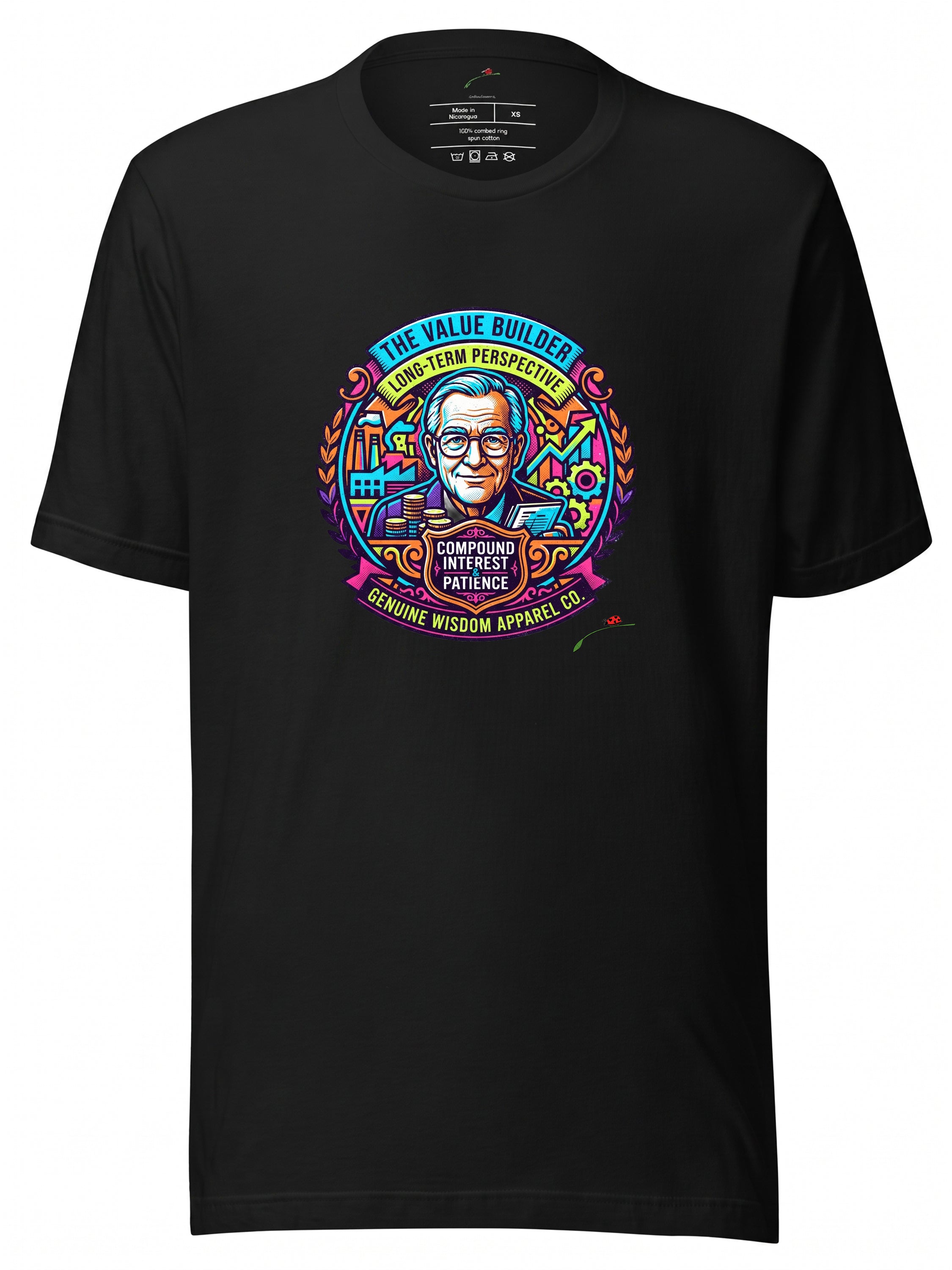 Warren Buffett "Value Investor" Graphic T-Shirt