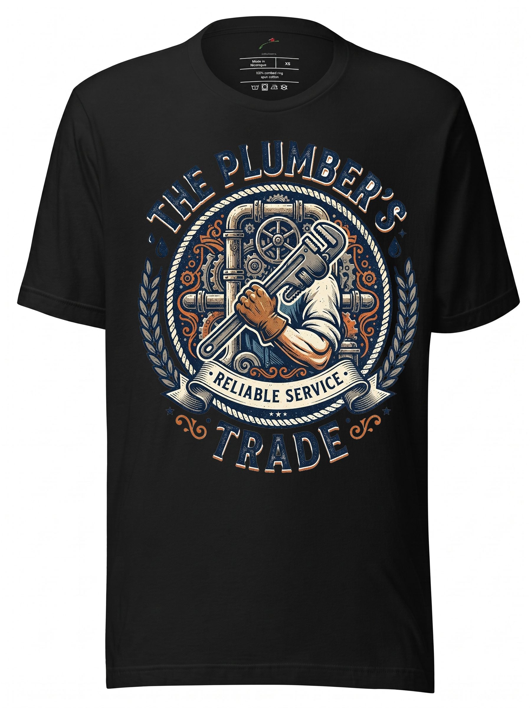 Vintage Plummer Graphic T-Shirt | Classic Style Cotton Tee