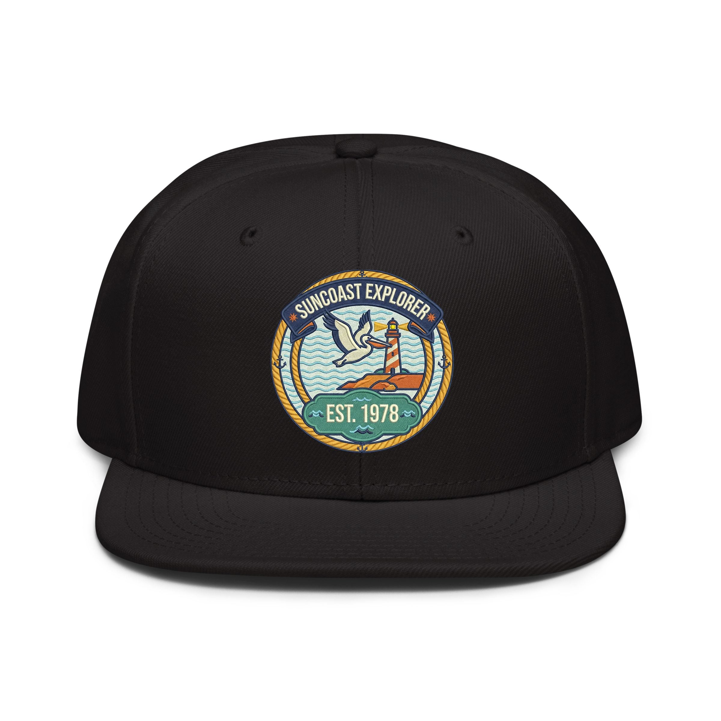 Gobierno de Florida Embroidered Snapback Hat