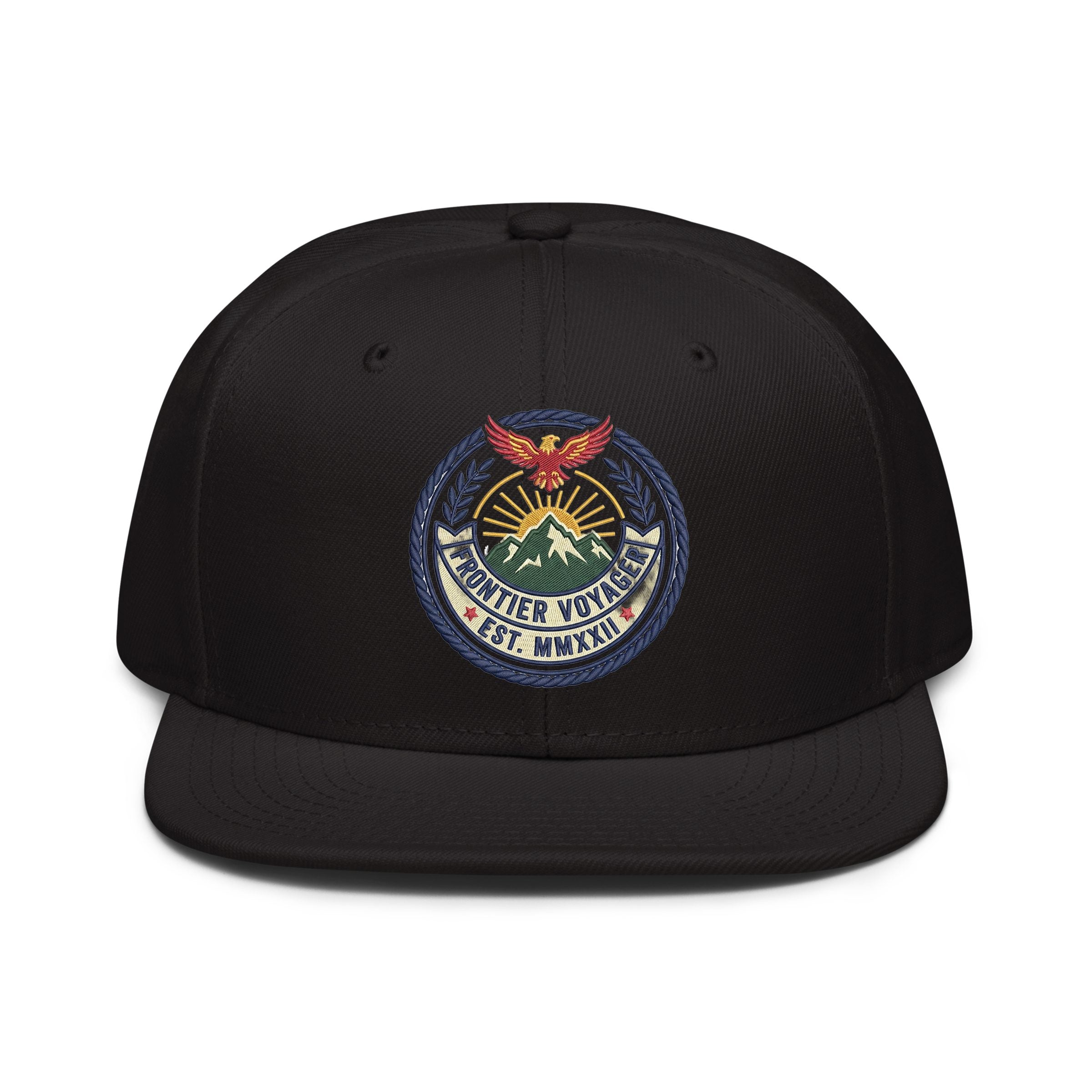 Deportación Statement Embroidered Snapback Hat
