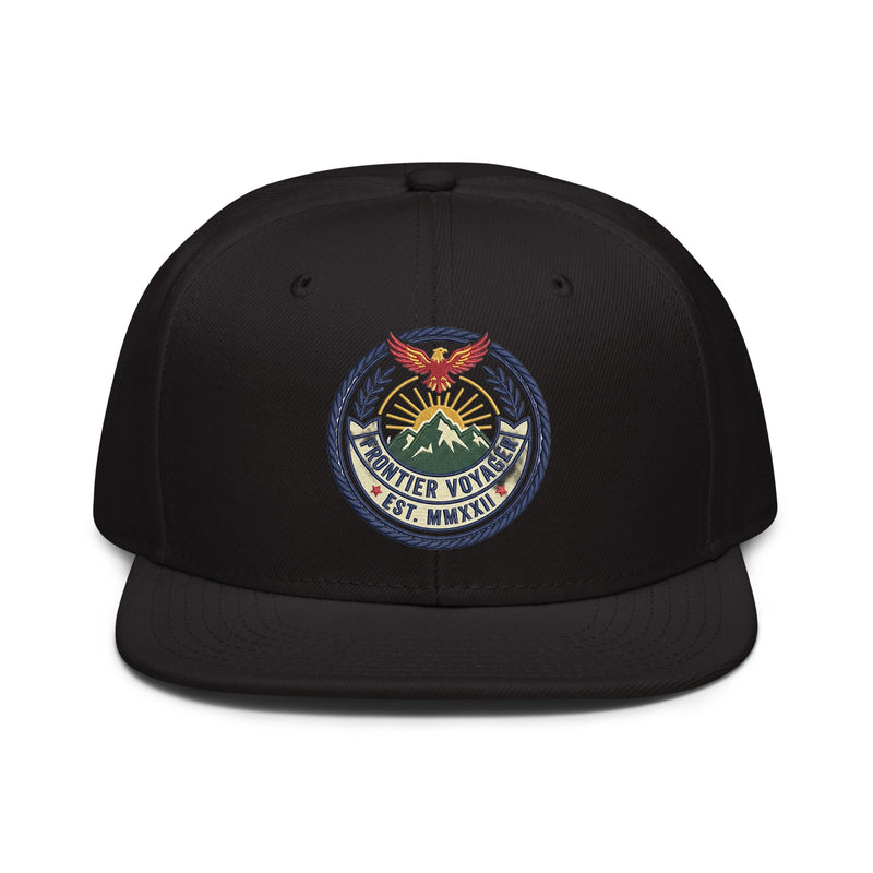 Deportación Statement Embroidered Snapback Hat
