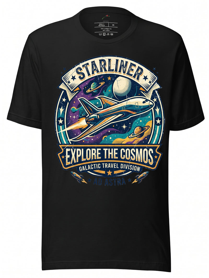 Aviation Enthusiast Boeing 787 Graphic T-Shirt