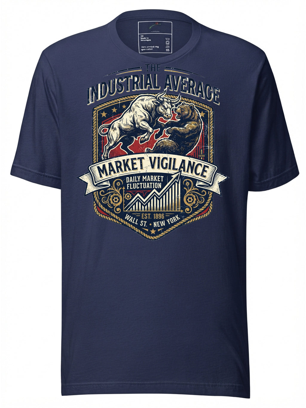 Wall Street Market Trends Graphic T-Shirt