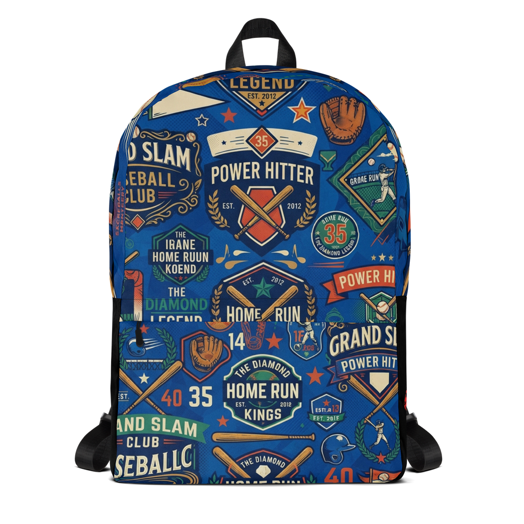 Max Muncy Inspired Graphic Print Backpack