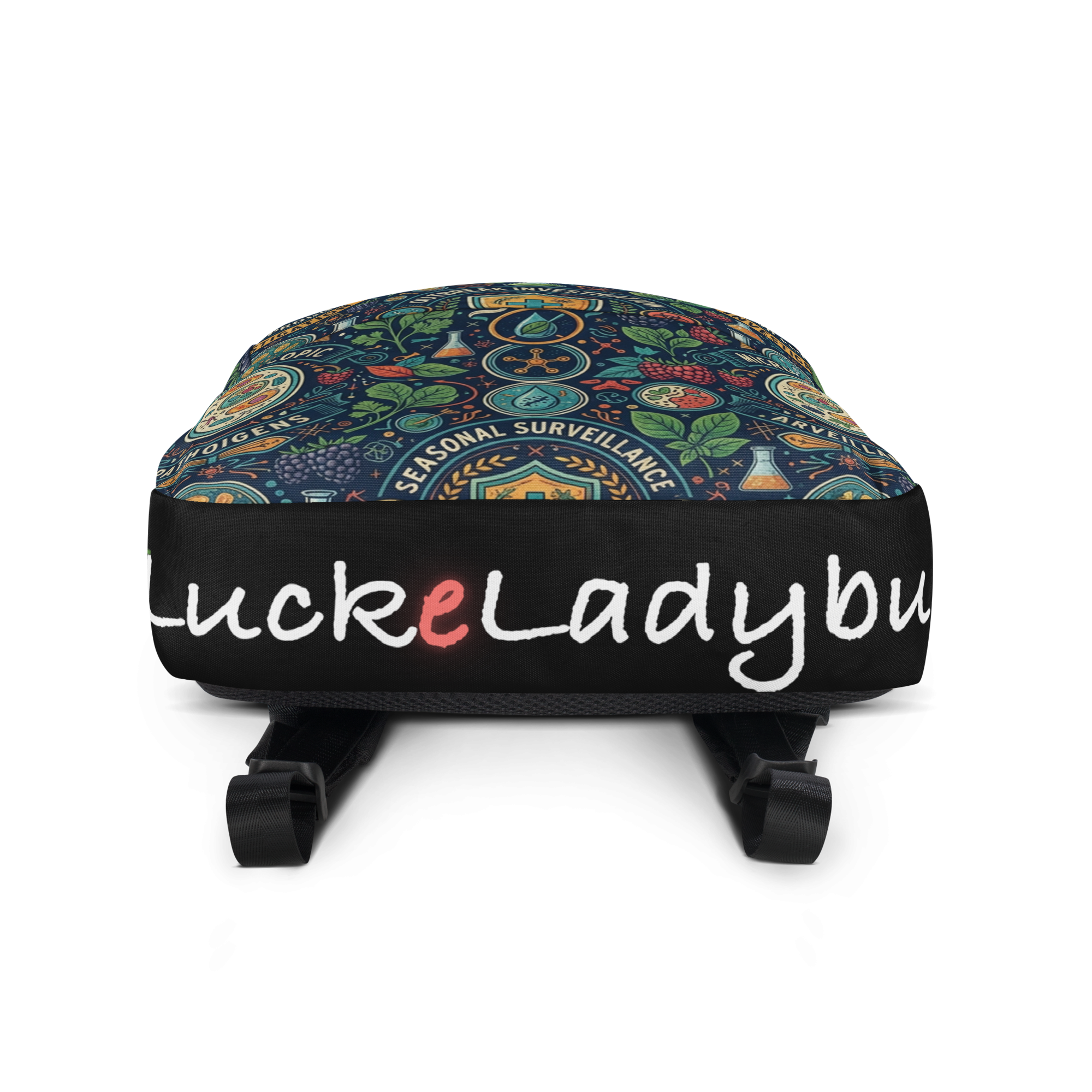 Cyclospora Outbreak Graphic Print Backpack