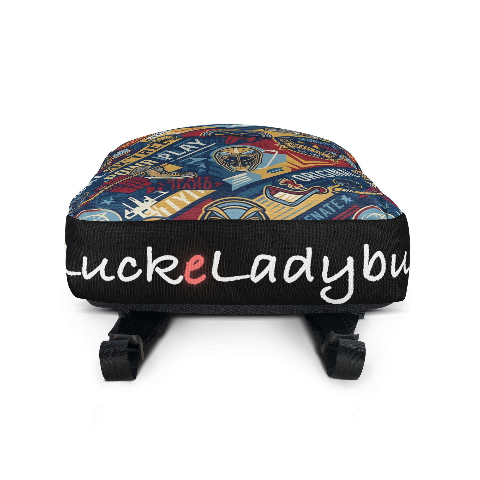 Dylan Larkin Graphic Print Canvas Backpack