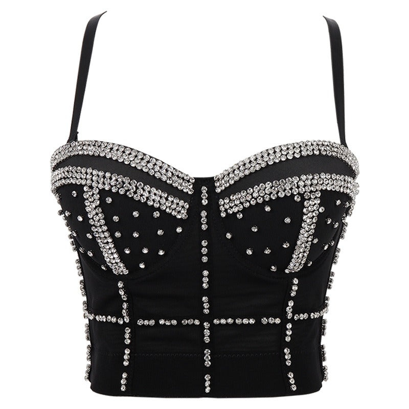 Statement Corset Corset with Beaded Detail