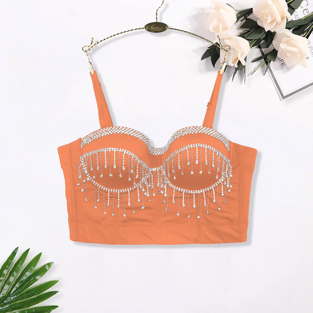 Rhinestone Corset with Elegant Detailing