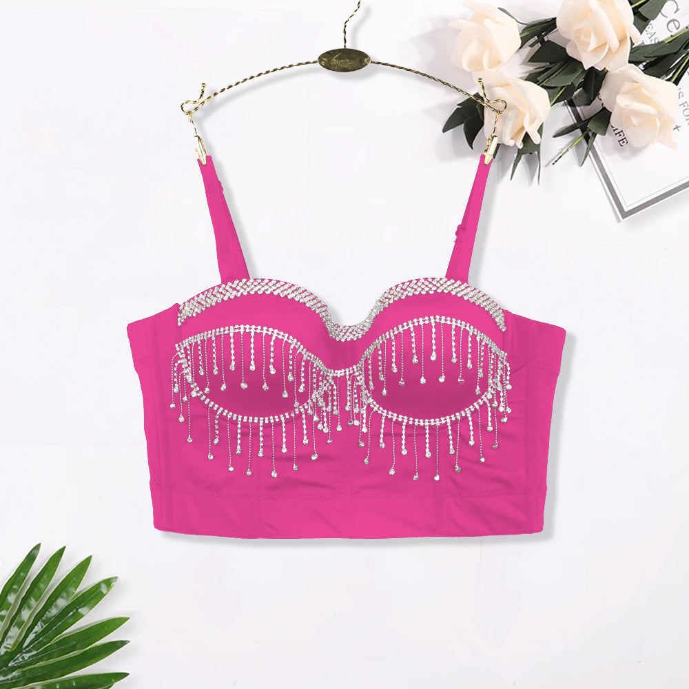 Rhinestone Corset with Elegant Detailing