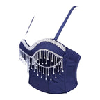 Rhinestone Corset with Elegant Detailing