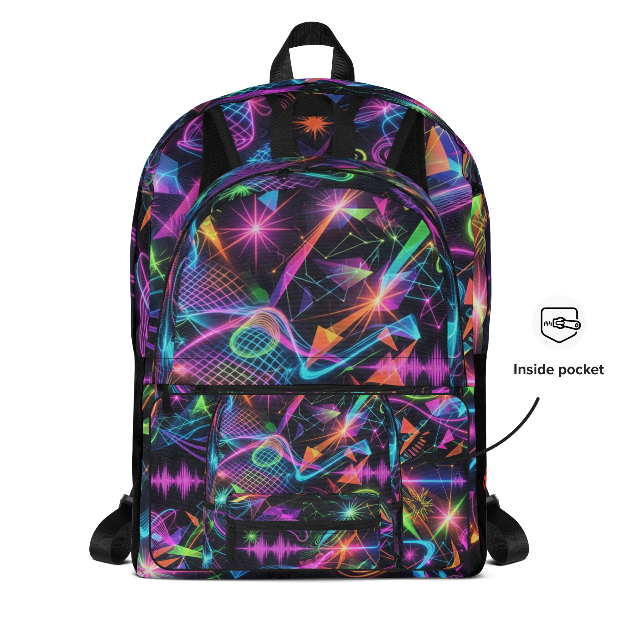 Happy Independence Day Patriotic All-Over Print Backpack