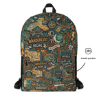 Rafael Jodar Graphic Print Everyday Backpack