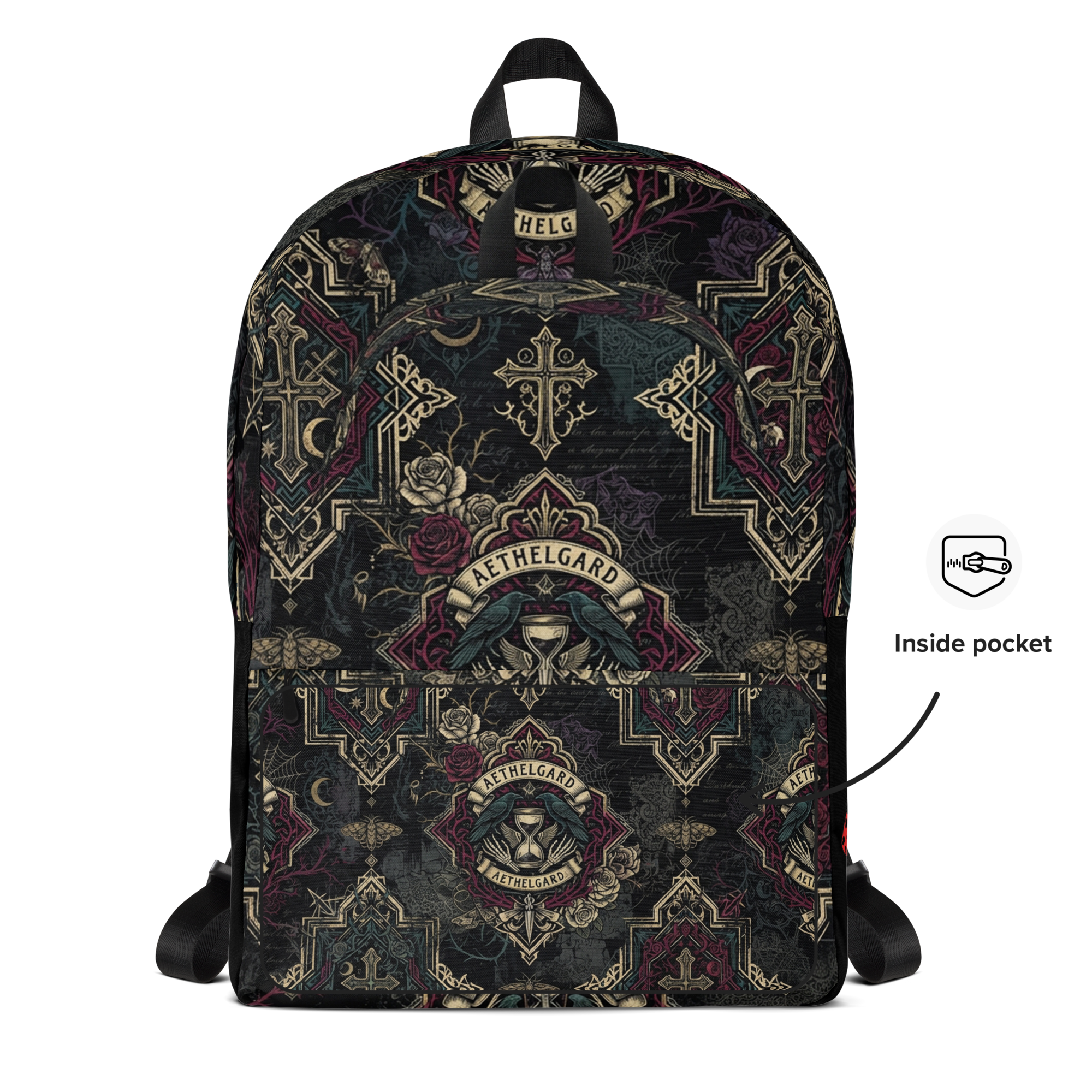 Jonah Coleman Graphic Backpack – Everyday College & Travel Daypack