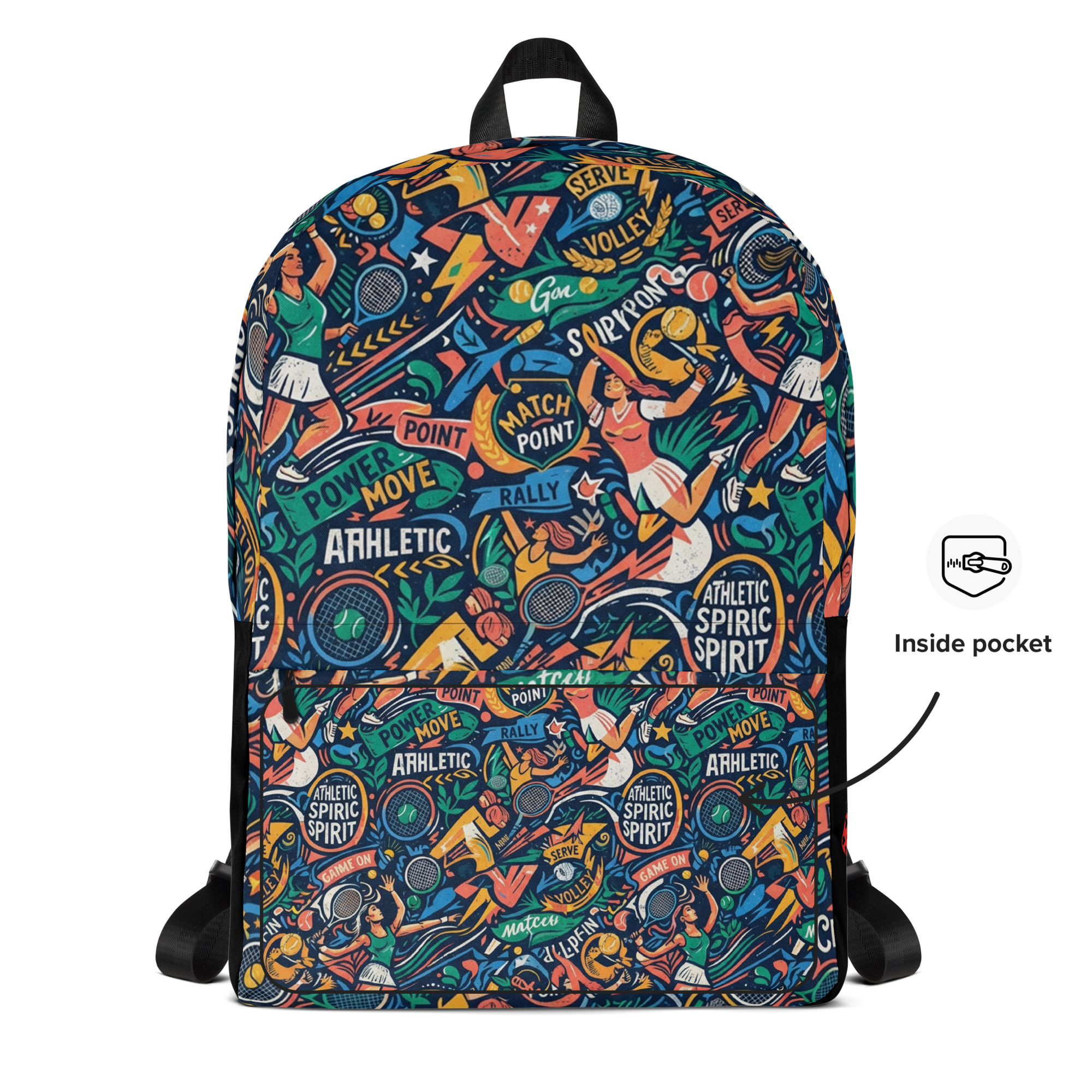 Liudmila Samsonova Tribute Graphic Canvas Backpack