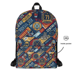Dylan Larkin Graphic Print Canvas Backpack