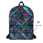 Mariners vs Brewers Matchup Canvas Backpack
