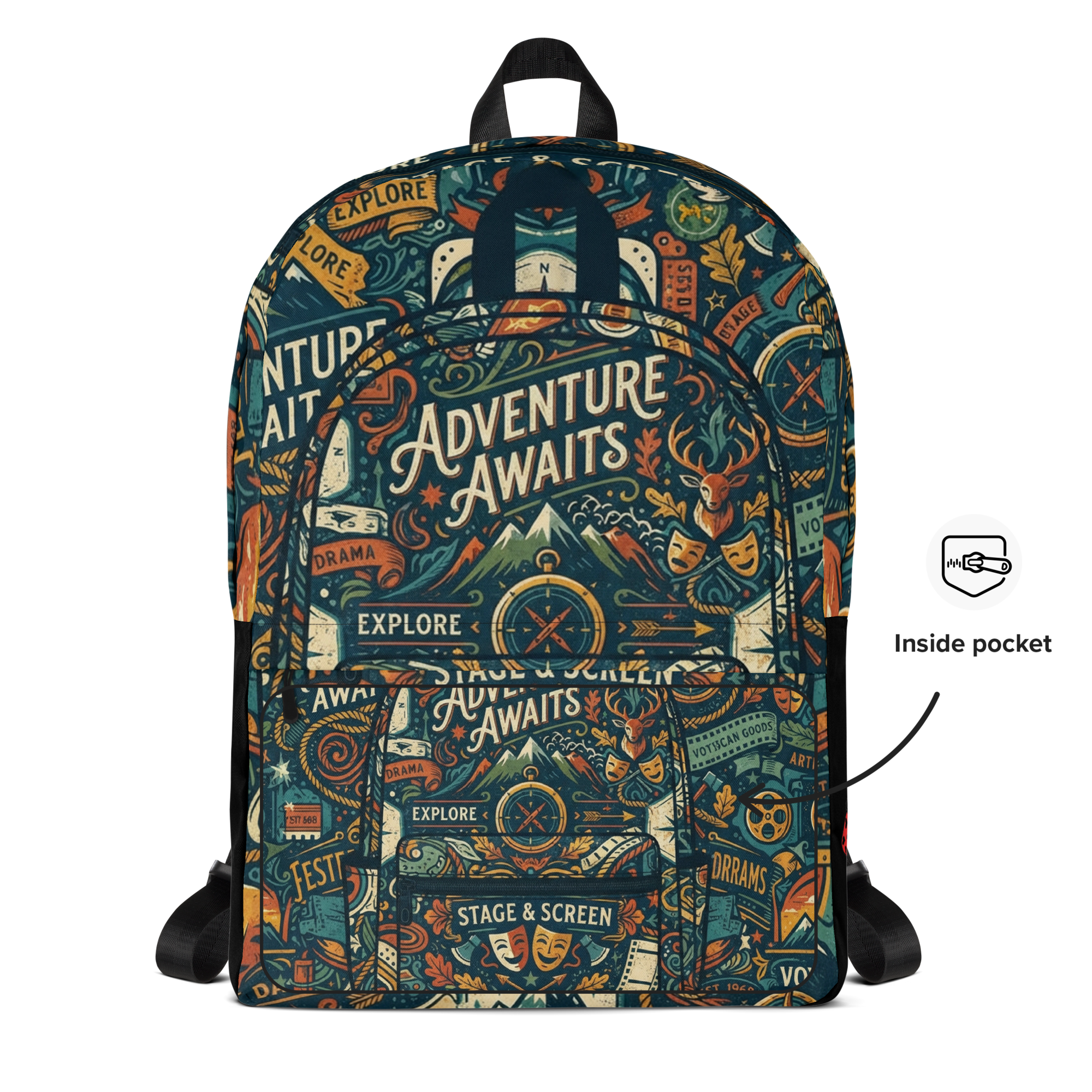 Hugh Jackman Inspired Everyday Graphic Backpack