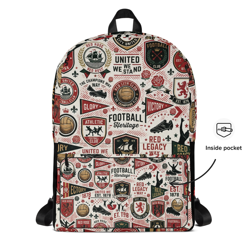 Red Devils Pride Everyday Commuter Backpack