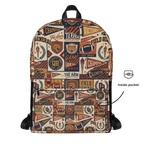 Cade Klubnik Inspired Graphic Backpack | Bold Football Fan Daypack