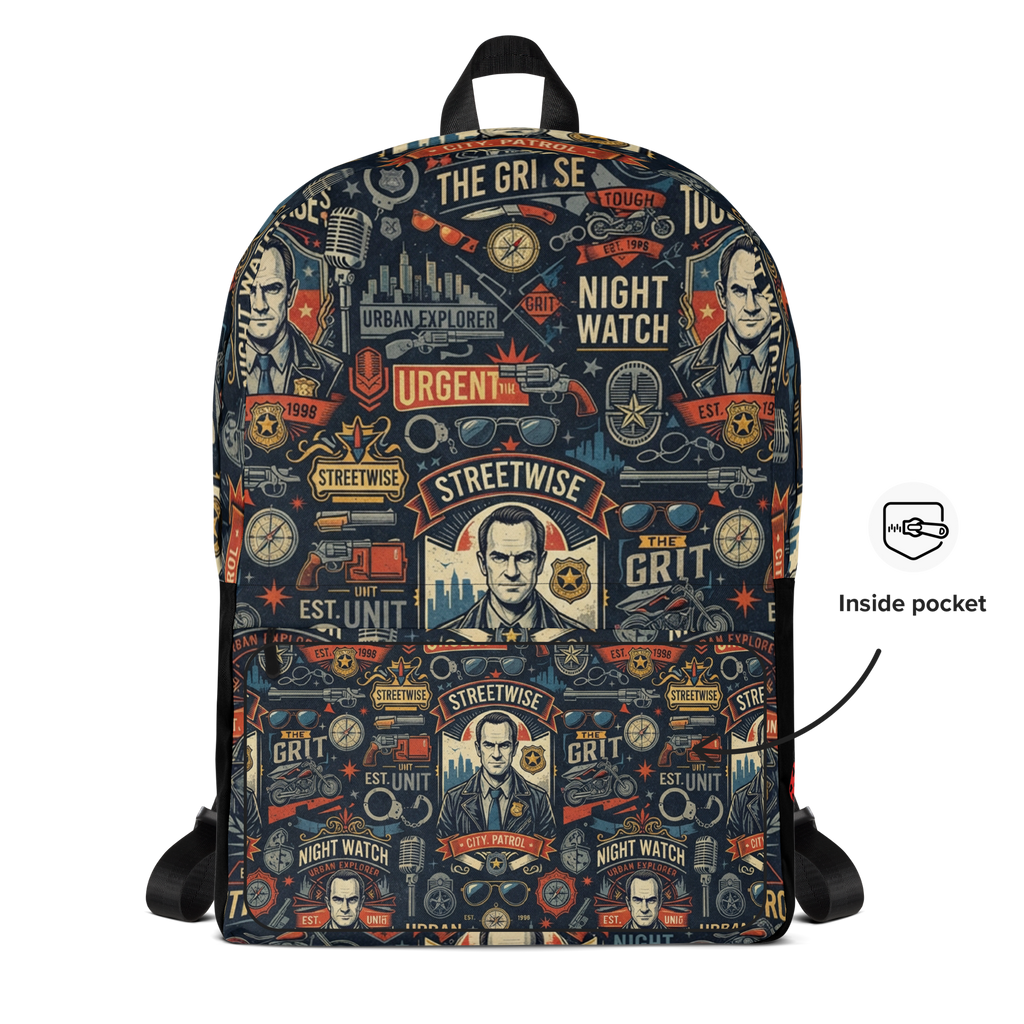 Christopher Meloni Canvas Everyday Backpack
