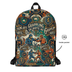 Dillon Danis Graphic Print Canvas Backpack