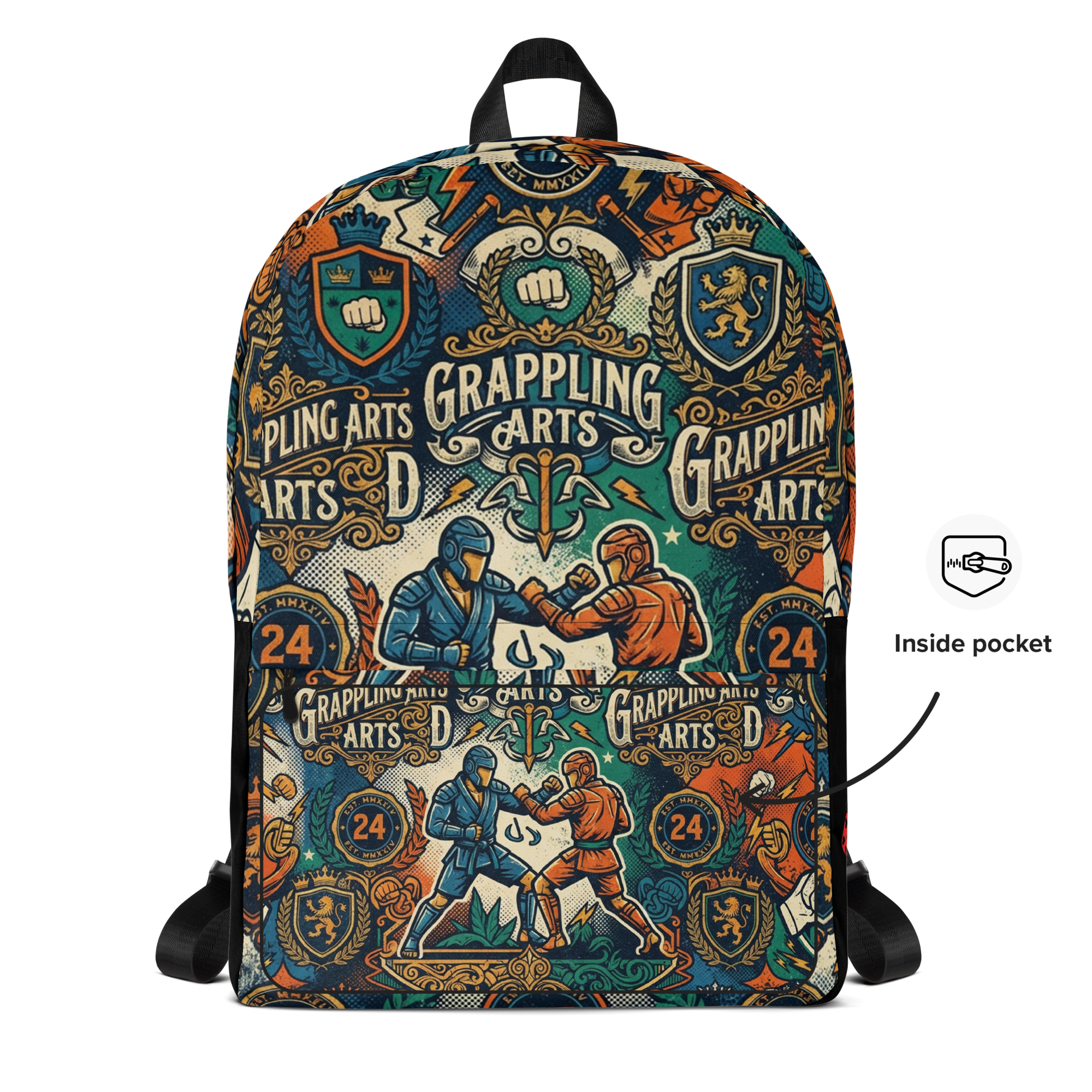 Dillon Danis Graphic Print Canvas Backpack