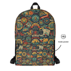 WCPO Unisex Heavy-Duty Daily Backpack with Laptop Sleeve