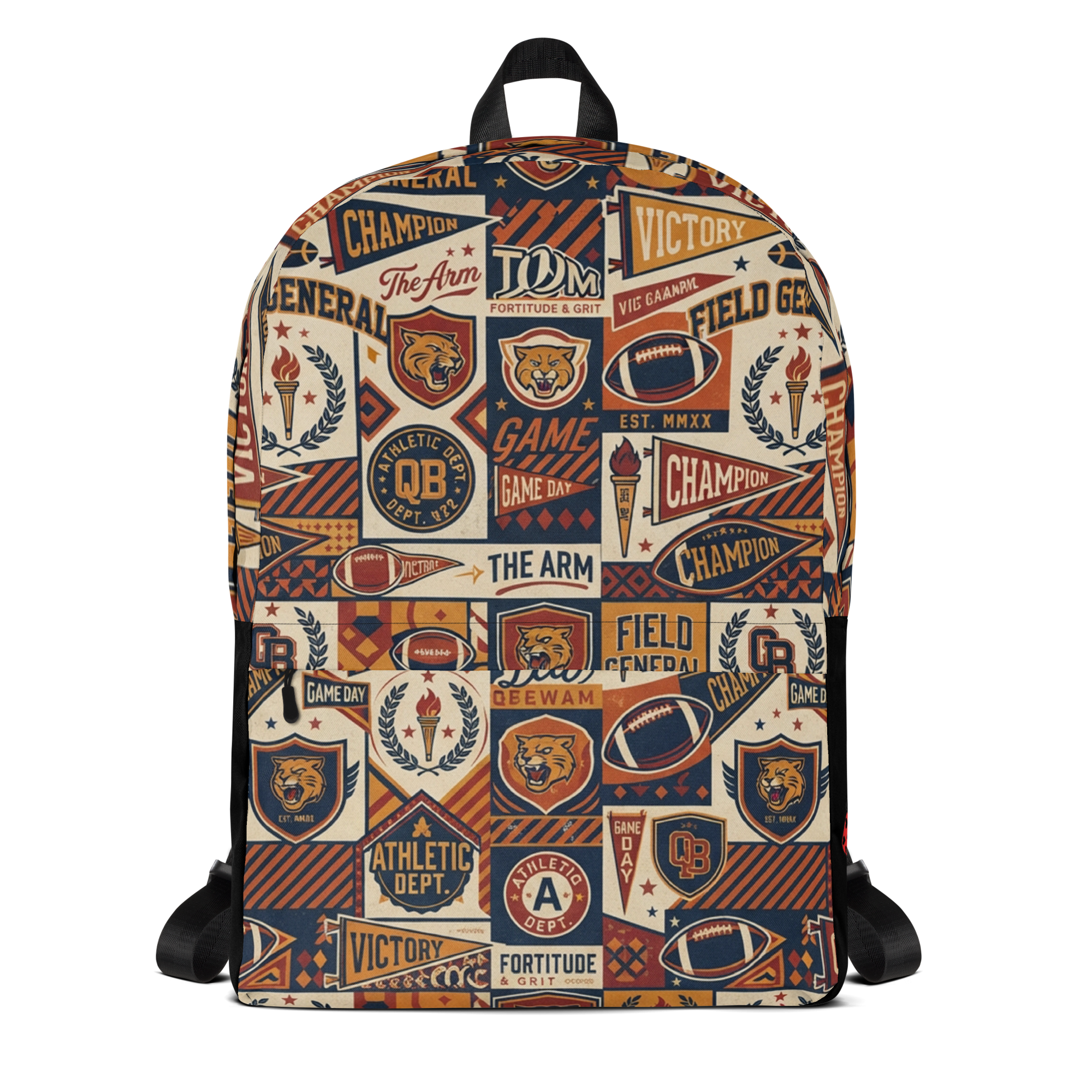 Cade Klubnik Inspired Graphic Backpack | Bold Football Fan Daypack