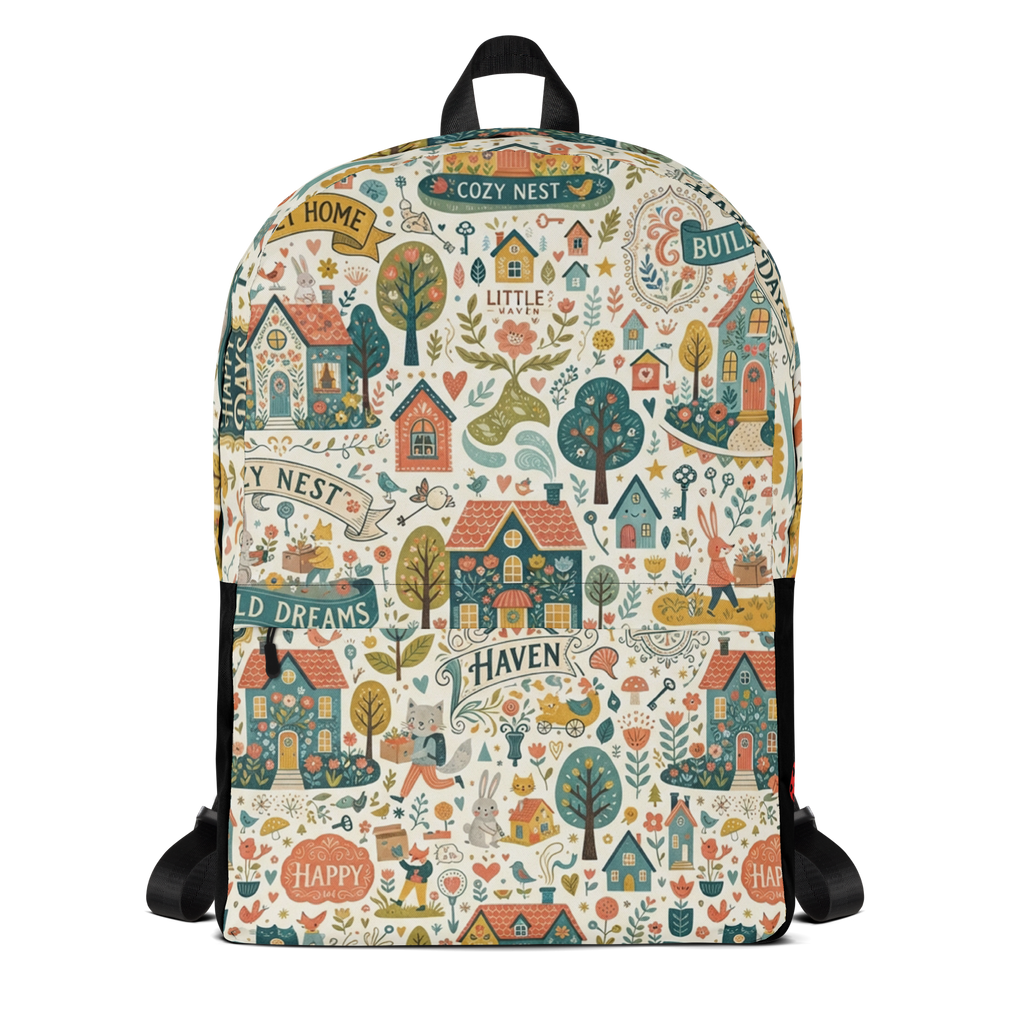 The Real Estate Market Home Prices All-Over Print Backpack